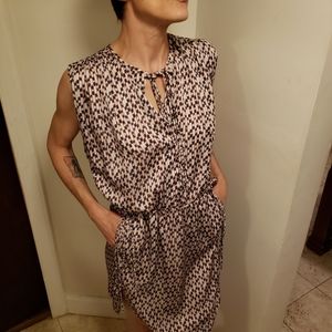 Isabel Marant Etoile dress, size 6, in tribal ikat rust, black, cream.